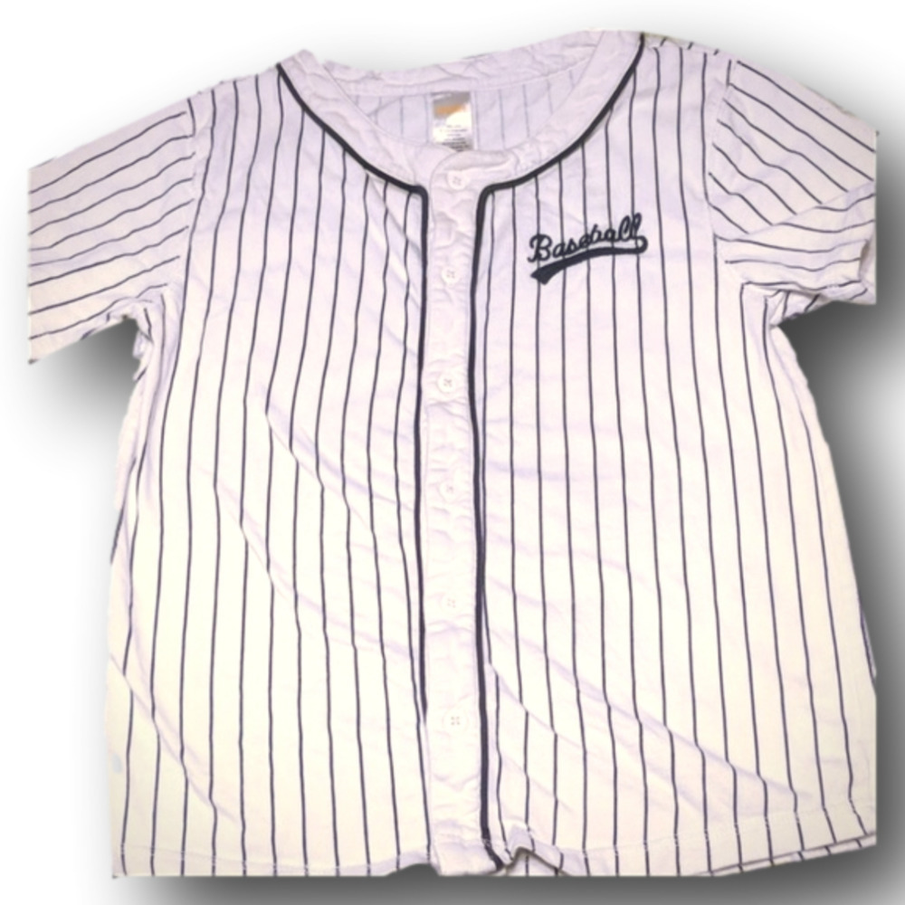 GYMBOREE Baseball button down